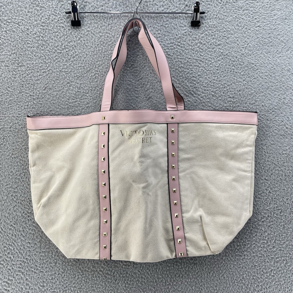 ☆Victoria's secret 2017Fashion show限定トートバッグ(2色)☆ Victorias Secret Limited Edition 2017 Tote Bag Studded