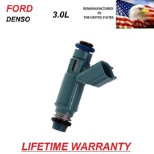 OEM Denso 2003-2005 Lincoln LS 3.0L V6 SINGLE Fuel Injectors  #3W4E-A7A