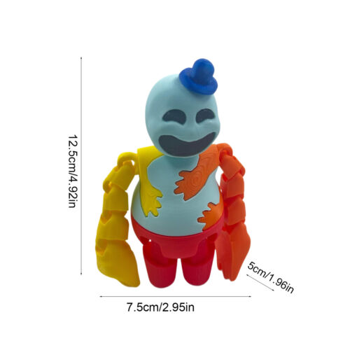 Doey The Doughman Plush 3D Printed Flexi Game Figure Stuffed Soft Toy - Picture 7 of 12