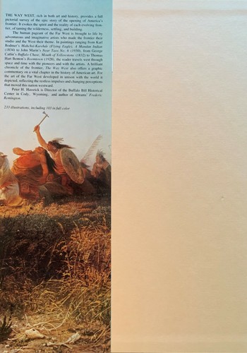 THE WAY WEST~ By PETER HASSRICK..HARDCOVER ART OF FRONTIER AMERICA VG - Imagen 4 de 11