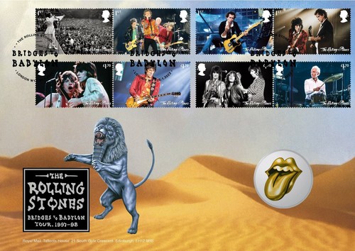 GB 2022 NEUWERTIG ROLLING STONES MUSIK GIANTS VI-PACK 610 BRIEFMARKEN MINISHEET SAMMLER - Bild 26 von 29