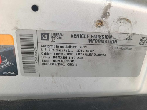 13 CHEVROLET EQUINOX AC TEMP CONTROL MODULE Brain Box 2.4L AWD OEM - Picture 23 of 24