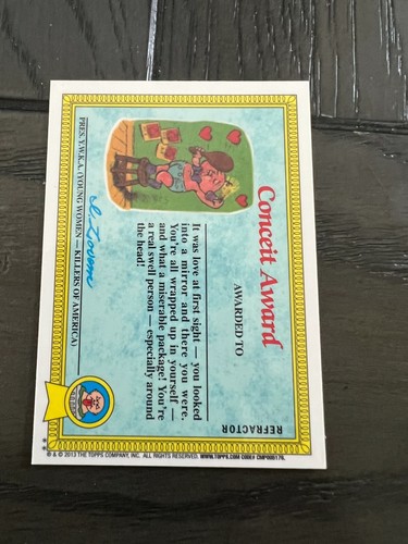 2013 Garbage Pail Kids serie cromo 1 tú eliges completa tu conjunto base GPK - Imagen 420 de 452