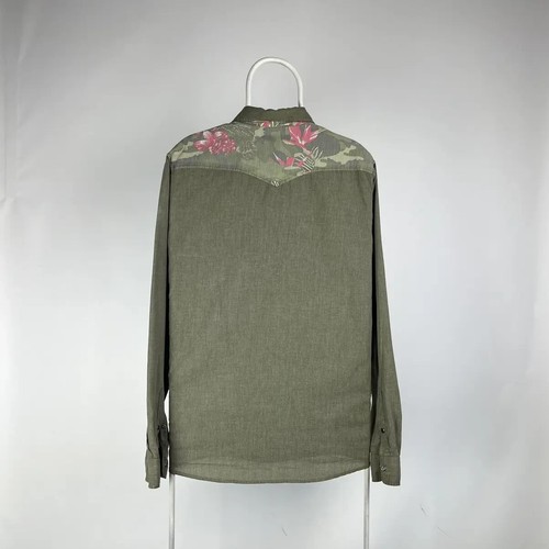 Diesel floral shirt buckle size XLarge - Picture 2 of 4