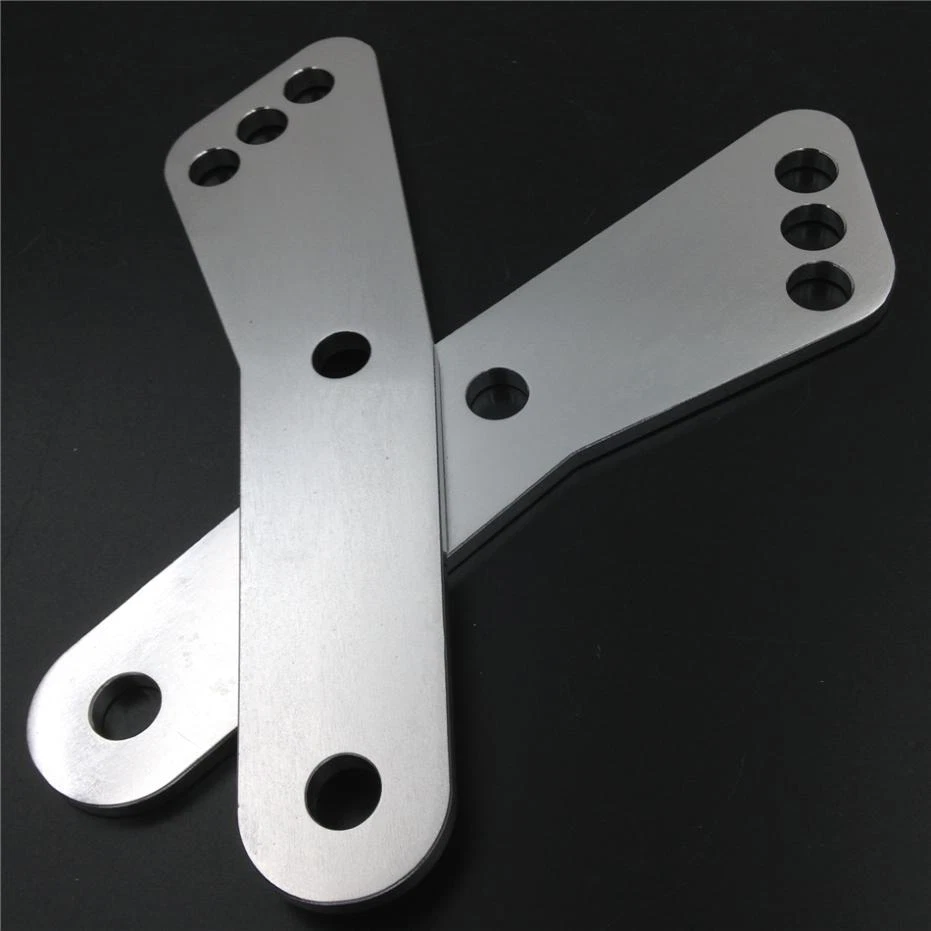 Link de rebaixamento de alumínio prata para motocicleta Honda CBR600 F2 F3 F4i CBR1100XX - Imagem 4 de 4