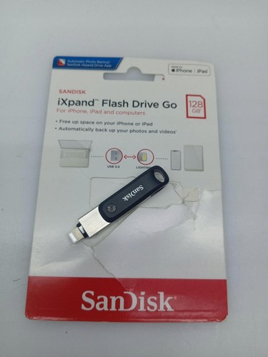 SanDisk iXpand Go Flash-Laufwerk iPhone Speicher 128 GB - Zdjęcie 3 z 4
