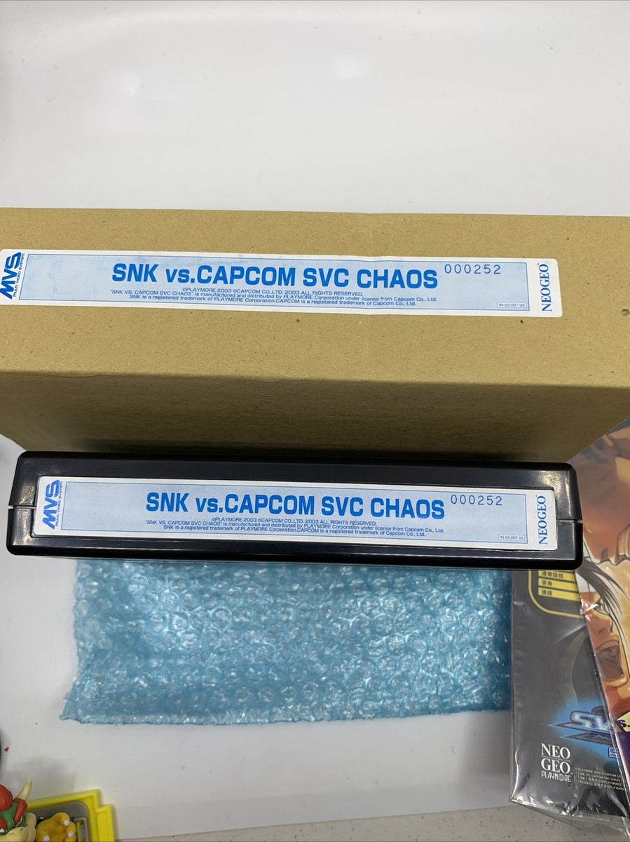 Neo Geo MVS SNK vs Capcom SVC Chaos Kit Matching Low Serial Neo Geo MVS SNK vs Capcom SVC Chaos Kit Matching Low Serial