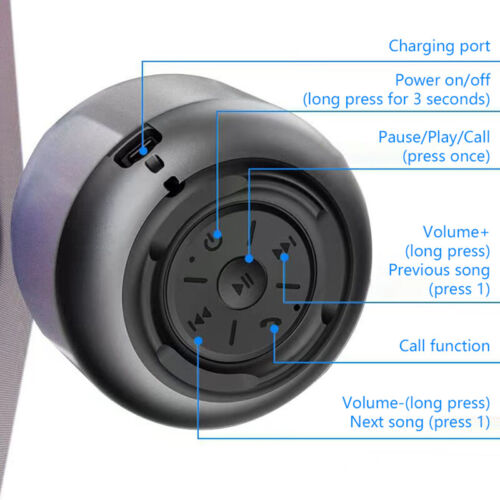 Altoparlante Wireless Bluetooth Portatile Sport Esterno Audio Stereo Altoparlante - Foto 3 di 16
