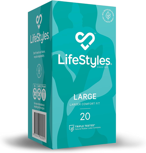 ® Large Condoms 20 Pack - Picture 5 of 12