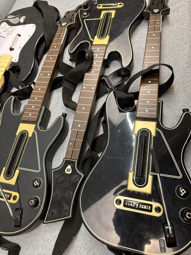 Guitar Hero Guitar Rock Band Guitar LOT Fender Stratocaster 19091 NO DONGLE READ - Picture 7 of 18