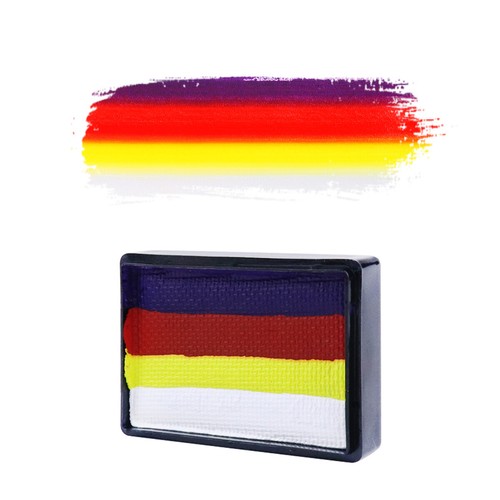 Wasser aktiviert Gesichtsfarbe Körperfarbe Malerei Split Cake Palette Waschen 30 - Bild 30 von 37