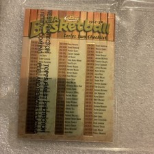 1997-98 Topps Finest Refractor SERIES TWO CHECKLIST #273 W/Coating5