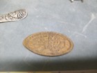 1933 World's Fair Italian pavilion on a 1919 Lincoln  Cent elongated cent — photo 3