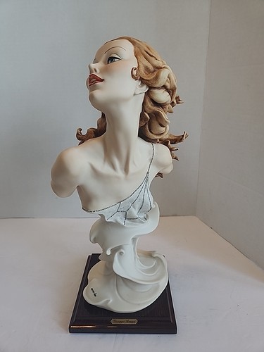 Vintage Giuseppe Armani SECRET LOVE 1989 Italien Büste einer Frau ca. 13,25" Bilder/Beschreibung - Bild 1 von 18