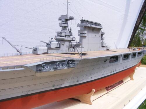 1:200 USS Lexington (CV-2) Lady Lex Aircraft Carrier Handcraft Paper Model Kit - Picture 5 of 12