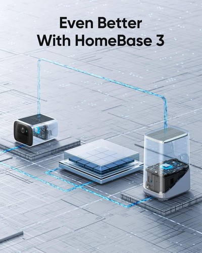 eufy Security S220 Solar Security Camer Wireless 2K Resolution need HomeBase3 - Picture 7 of 7