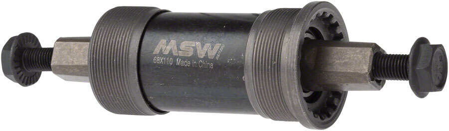 Шатуны шпинделя MSW ST100 с квадратной конусностью JIS BSA (английский) Нижний кронштейн 68x110 мм