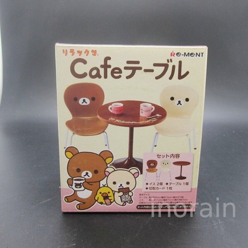 Re-ment Dollhouse Miniature San-x Rilakkuma Cafe Table & Chair - Picture 1 of 5