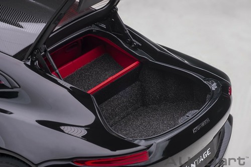 2019 ASTON MARTIN VANTAGE JET BLACK CARBON ROOF 1:18 by AUTOart 70275 NEW IN BOX - Picture 12 of 12