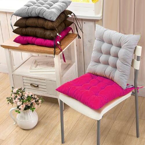 4Pcs Comfortable Chair Cushion Pads Pillow Soft Chair Seat Cushion Home Patio - Picture 2 of 15