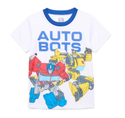 Juego de pijama camiseta y pantalón corto Transformers para niños, 2 piezas - Imagen 2 de 5