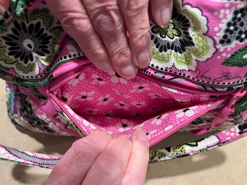Vera Bradley Priscilla Pink Tote - Picture 5 of 5