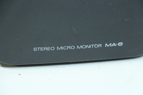 PAIR of Vintage ROLAND MA-8 Stereo Micro Monitor Speakers MA-8BK - 第 7/7 張圖片