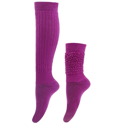 Warm Scrunchy Socks Slouch Women Stacked Loose Casual Knee High Boot Sock AU - Picture 38 of 42