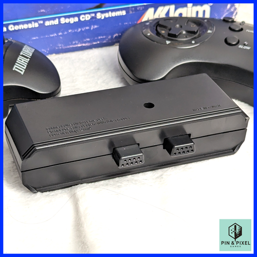 Acclaim Dual Turbo Controllers Wireless Remote System Sega Genesis Sega CD, Box - Picture 8 of 12