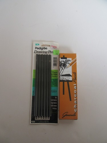 Generals Kohle & Pedigree Bleistifte Lot, 558-WH (NEU)