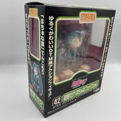 chieko-t.2525-happy　0107 ♡ Nendoroid Hatsune Miku Hachune Face ver. Figure #42 Good