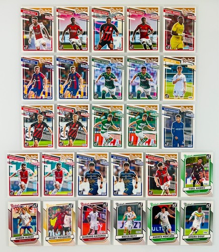 2023-24 & 2024-24 Donruss Soccer Rookie Insert Card Lot (56 Karten) (RC) - Bild 2 von 2