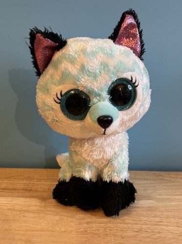 Ty Beanie Boos 9" Atlas Fox Stuffed Plush Toy No Tag