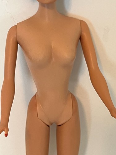 1962 Vintage Barbie Puppe Midge brünett kurze Bob geschnittene Haare rot Badeanzug Absätze - Bild 7 von 12