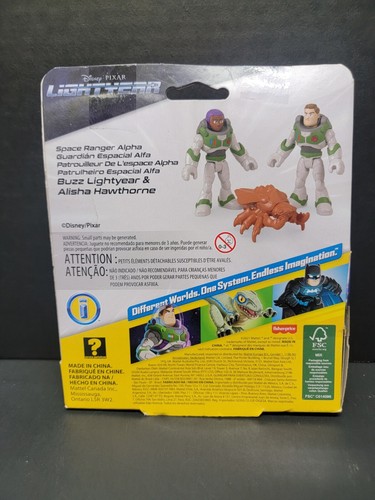 Imaginext Buzz Lightyear & Alisha Hawthorne feat. Disney und Pixar Lightyear - Bild 2 von 2