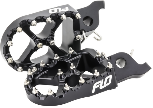 Flo Foot Pegs KTM 50 SX / 65 SX  Pro Series Black 2017-2023 - Picture 4 of 6
