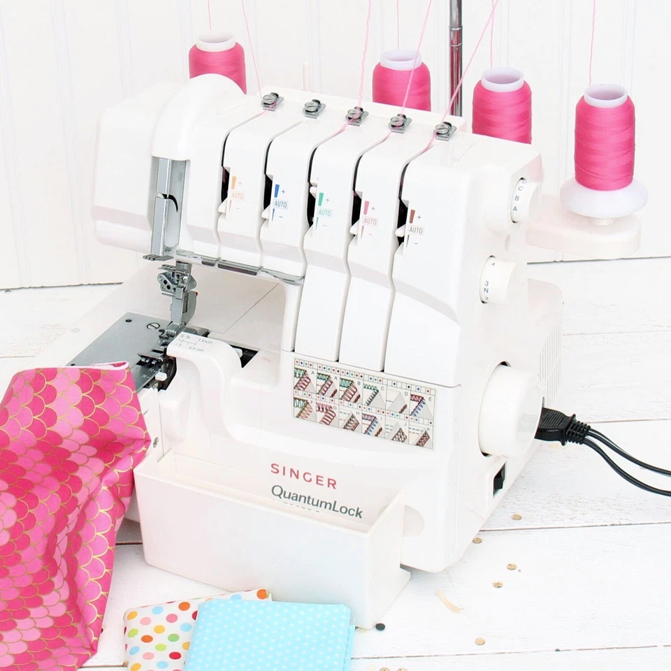 WOOLY NYLON THREAD SERGER SEWING STRETCHY 1000M #200 WOOLLY 50 COLORS -THREADART - Image 3 of 4