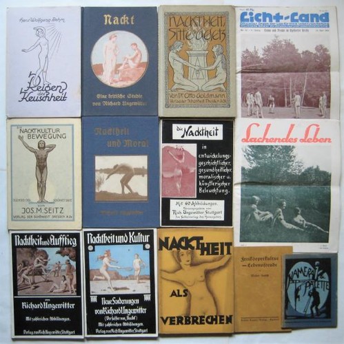 Lot of 22 German nude movement book, 1920s - Imagen 9 de 12