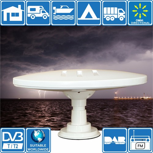 HELIO MAGNET USB MOTORHOME BOAT TRUCK DIGITAL OMNI DIRECTIONAL TV FM DAB AERIAL - Picture 5 of 9