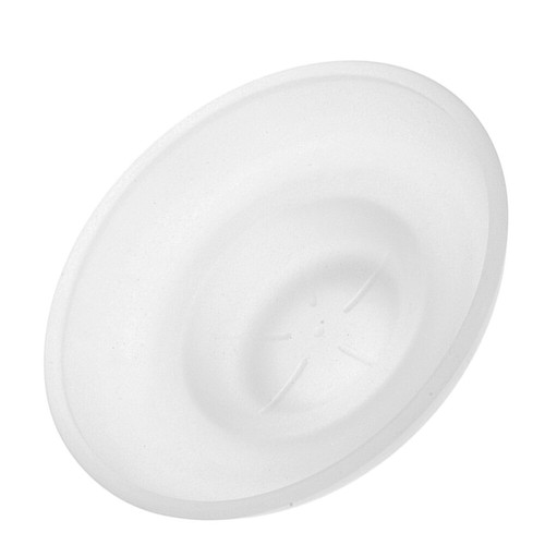 Soap Dish Round Frosted Glass Replacement Holder Soap Bar Bathroom Accessories - Picture 3 of 12