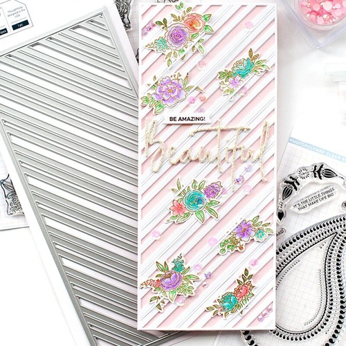 Grenze Metall Cutting Dies Für Scrapbooking Album Foto Prägung Deko Schablone - Bild 18 von 19
