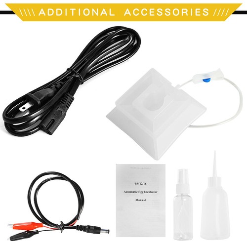 16 Eggs Fully Automatic Hatcher for Hatching Chicken Goose Egg Incubator - Picture 6 of 12