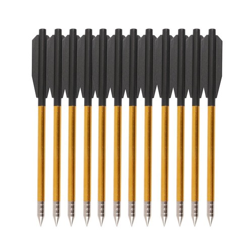 Pistol Crossbow Bolts 6.5" Aluminium Shaft Arrows Broadhead Hunting Mini Archery - Picture 17 of 25