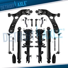 16pc Front Strut + Rear Shock + Lower Control Arm Kit for 2006-2012 Toyota RAV4