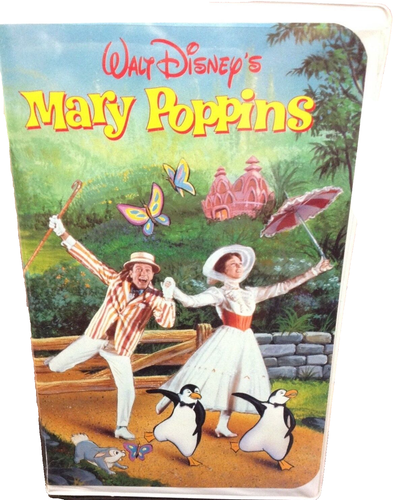 Walt Disney Mary Poppins VHS 1998 Julie Andrews im Original Klappkoffer - Bild 2 von 3