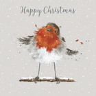 Wrendale Designs Christmas Robin Luxury Boxed Christmas Cards - Luxury Cards