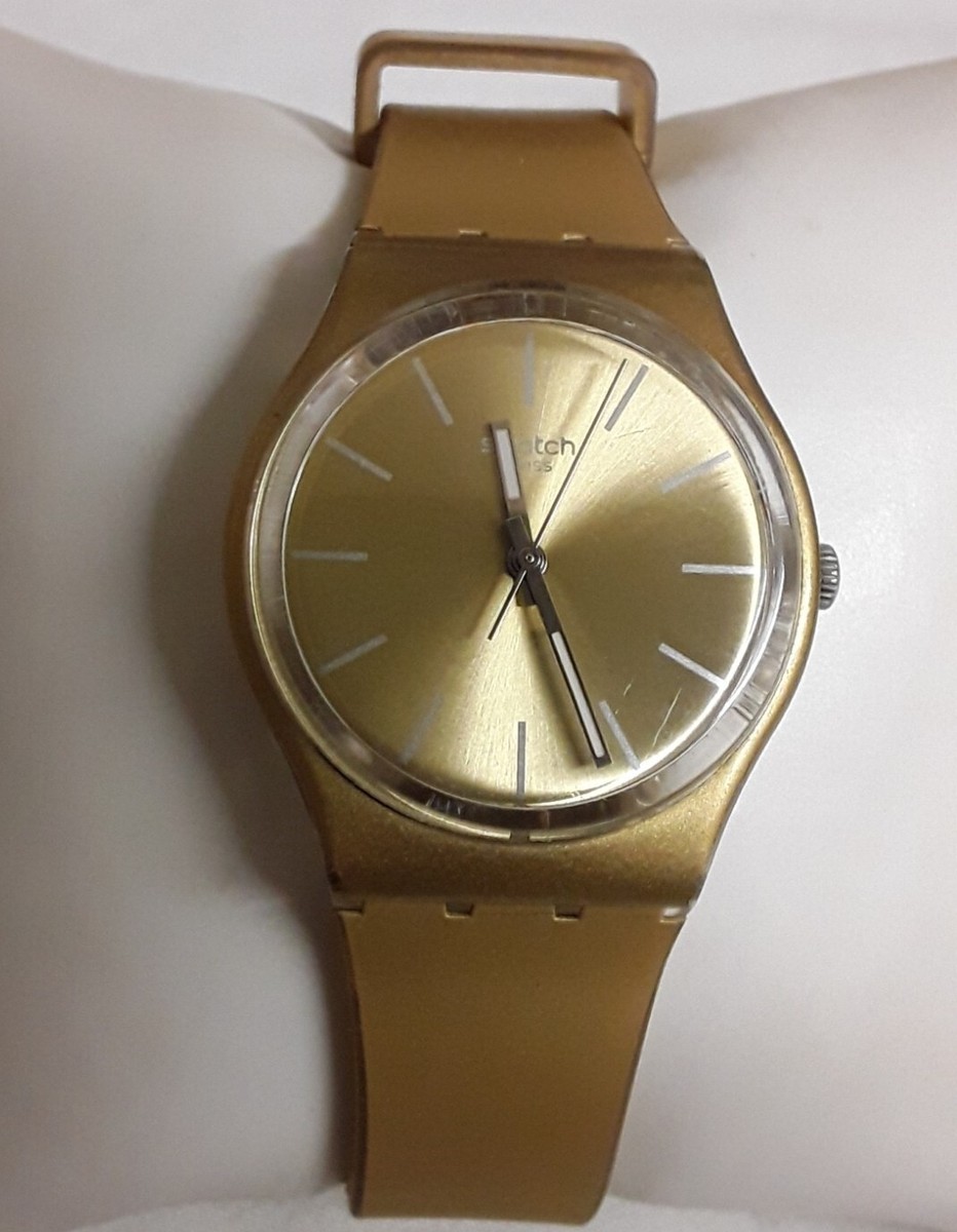 Swatch Specials Vintage Winter Sun Watch GZ233 on Original Strap
