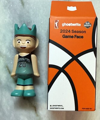 Sabrina Ionescu 2024 Ghostwrite X WNBA  SMILING Game Face 1024/50 NY Liberty SSP