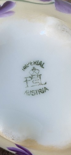 Imperial Austria PSL Zuckerdose und Milchkännchen, geblümt, Beschreibung lesen - Bild 5 von 12