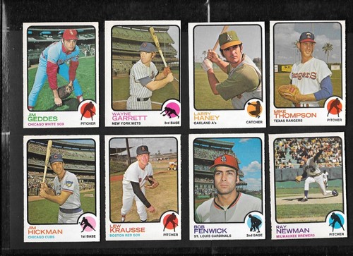 1973 OPC O PEE CHEE BASEBALL CARD ERROR VARIATION 529-660 & CHECKLIST SEE LIST - Picture 80 of 357